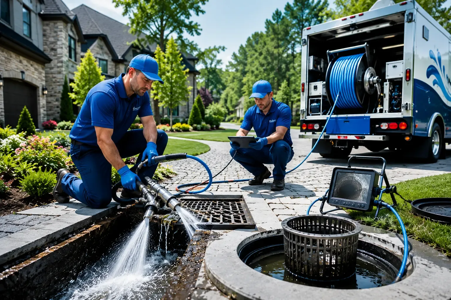 Local outdoor drain cleaning professionals in Amherst Junction, WI