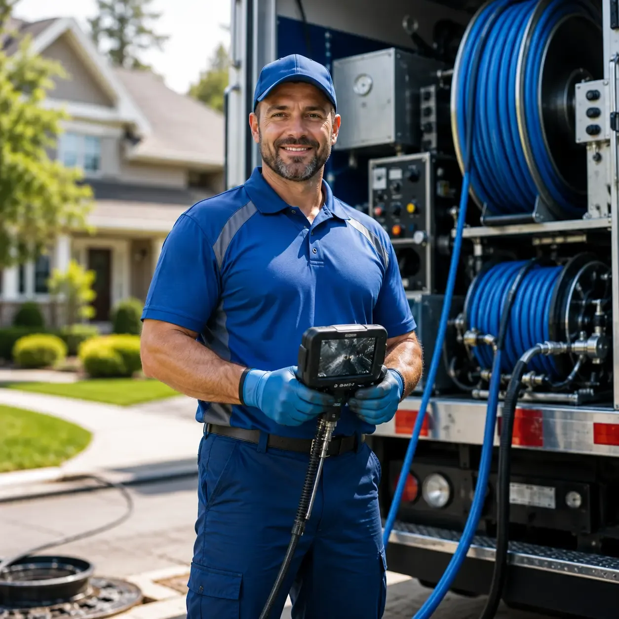 Local outdoor drain cleaning specialists in Amherst Junction, WI